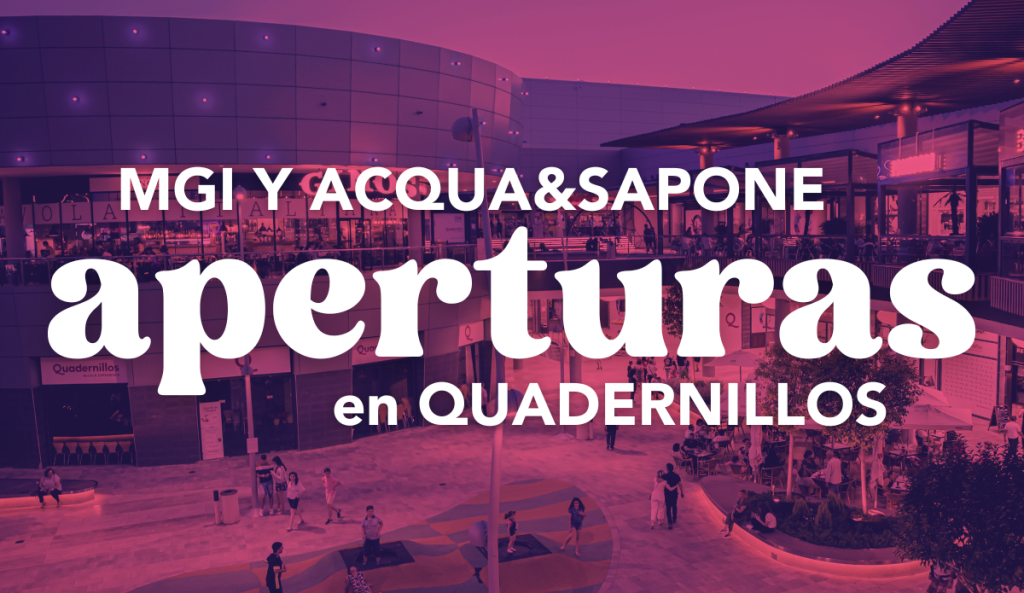 apertura tiendas alcalá de henares Aqua & Sapone en centro comercial Quadernillos