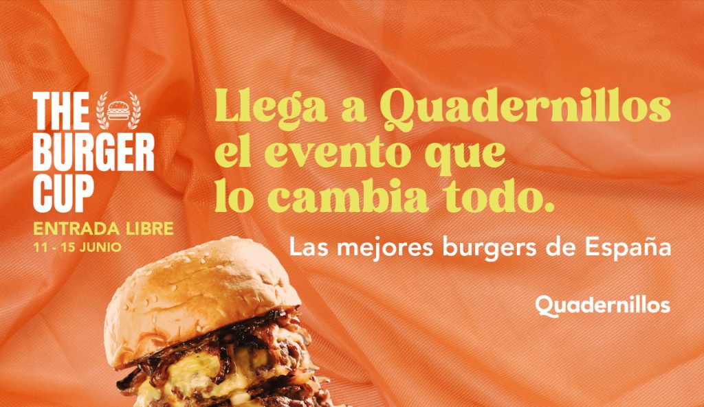 The Burger Cup aterriza en Quadernillos blog